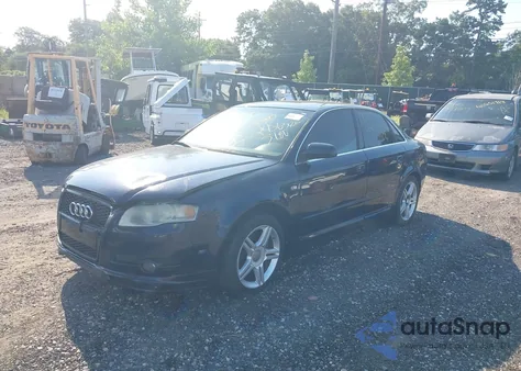 2008 Audi A4 2.0T z USA, uszkodzony, nr VIN WAUAF78E58A031548